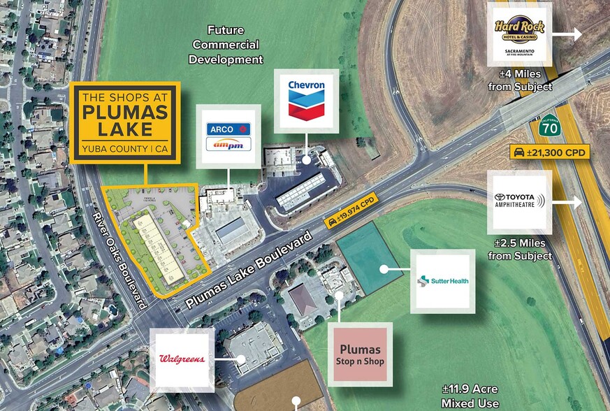 NEC Plumas Lake & River Oaks Blvd, Plumas Lake, CA for lease - Building Photo - Image 1 of 6