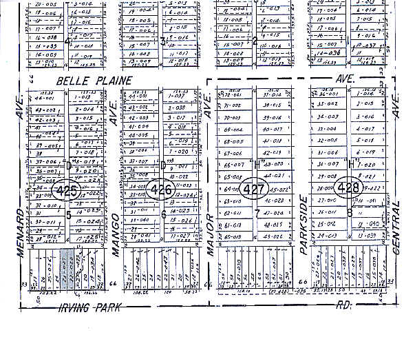 5744 W Irving Park Rd, Chicago, IL à vendre Plan cadastral- Image 1 de 1