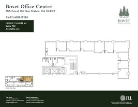 155 Bovet Rd, San Mateo, CA for lease Floor Plan- Image 1 of 1