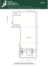 8910 W 192nd St, Mokena, IL for lease Floor Plan- Image 1 of 1