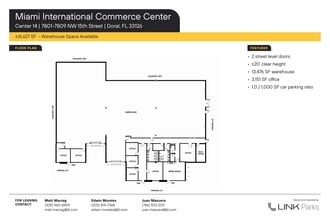 1801-1839 NW 79th Ave, Doral, FL for lease Floor Plan- Image 1 of 1