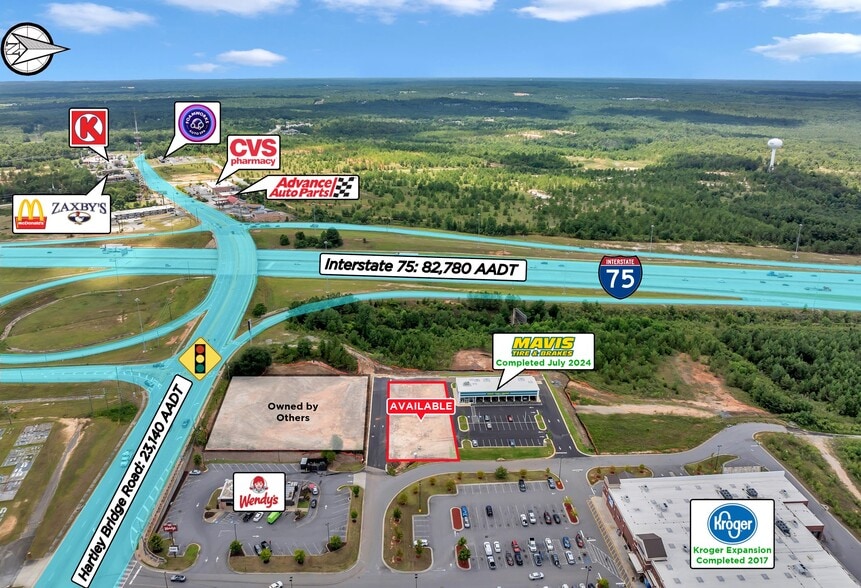 4361 Hartley Bridge rd, Macon-Bibb, GA à vendre - Photo du bâtiment - Image 3 de 3