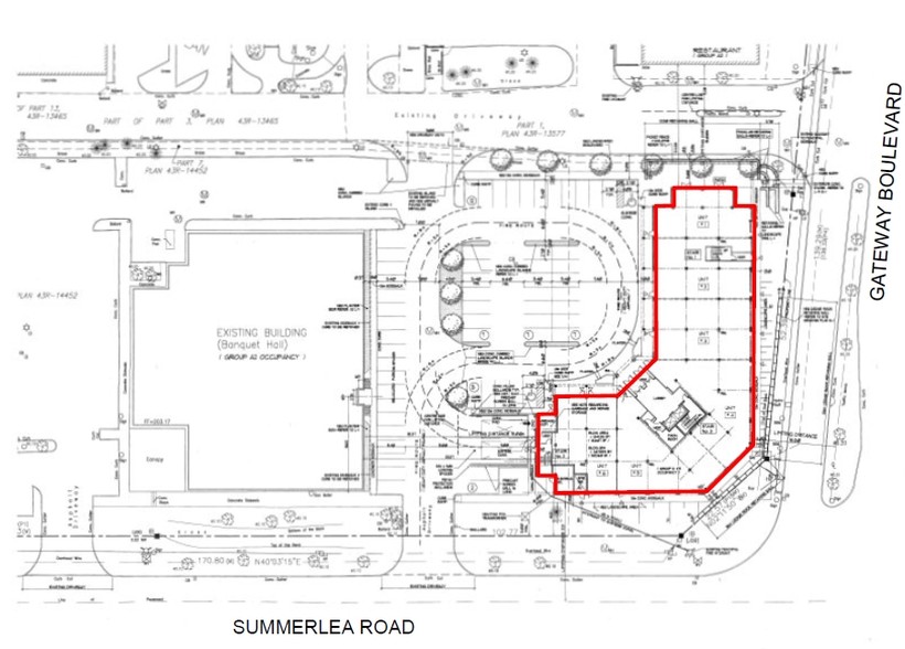 1 Gateway Blvd, Brampton, ON à louer - Plan cadastral - Image 2 de 6