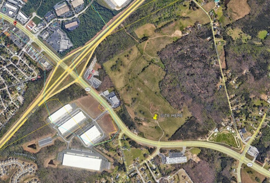 4505 Friendship Rd, Buford, GA à louer - Aérien - Image 2 de 5