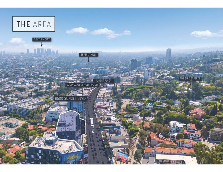 8500 W Sunset Blvd, Los Angeles, CA à louer - Photo du bâtiment - Image 2 de 18