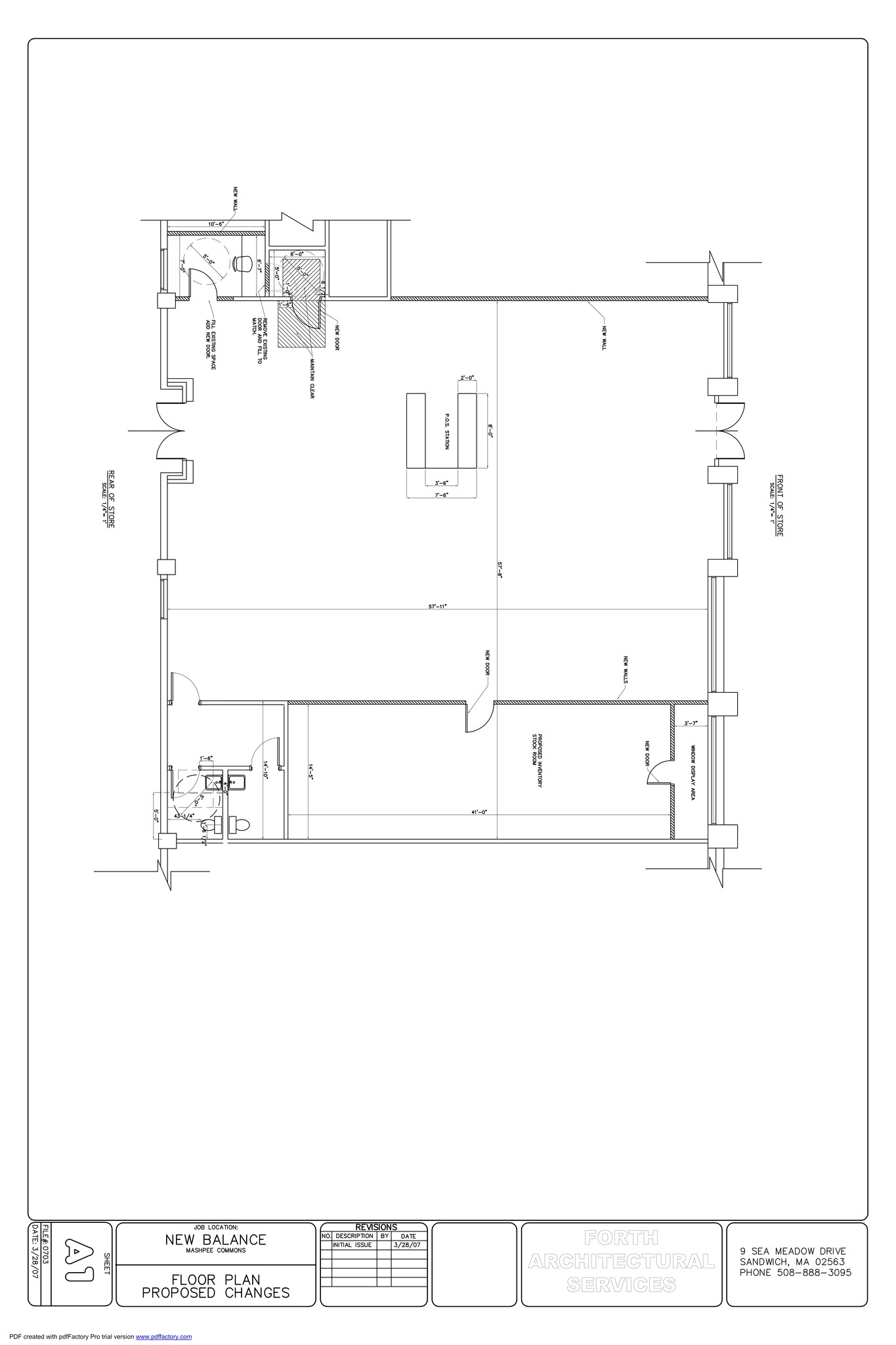 16-38 Nathan Ellis Hwy, Mashpee, MA à louer Plan de site- Image 1 de 1