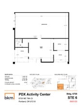 7013-7021 NE 79th Ct, Portland, OR for lease Floor Plan- Image 1 of 1