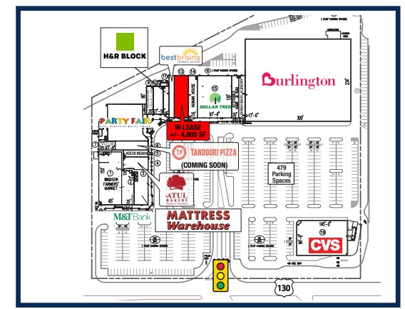 370 US Highway 130 S, Hightstown, NJ à louer - Photo du bâtiment - Image 2 de 2
