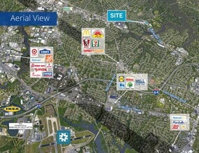 5421 Tidewater Dr, Norfolk, VA - Aerial map view