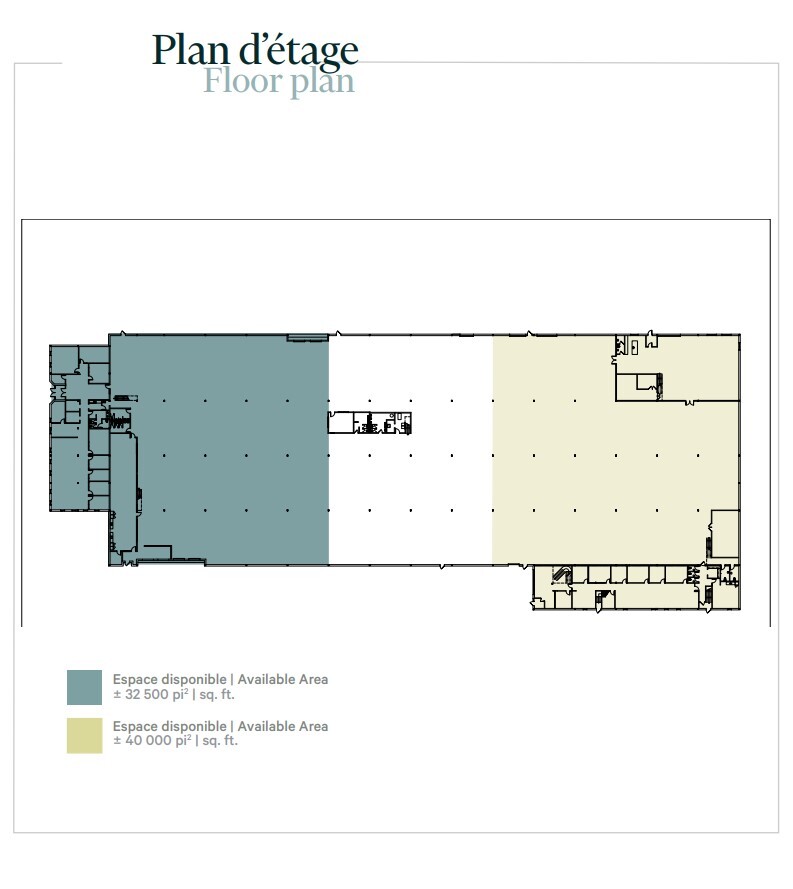 3999-4001 Boul de la Côte-Vertu, Saint-Laurent, QC for lease Floor Plan- Image 1 of 1