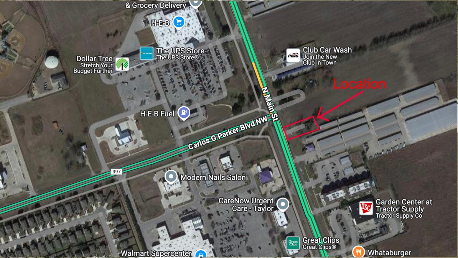 3712 N Main St, Taylor, TX à vendre Photo principale- Image 1 de 2
