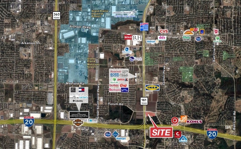 3802 S State Highway 161, Grand Prairie, TX à louer Photo principale- Image 1 de 4