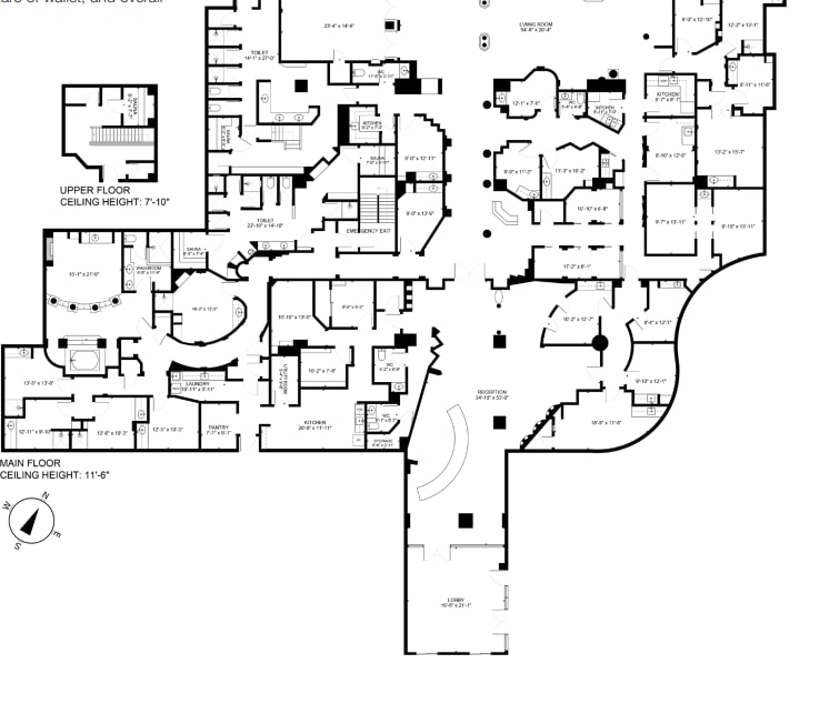 999 Canada Pl, Vancouver, BC à louer Plan d’étage- Image 1 de 2