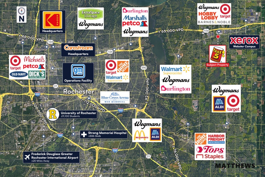 1045 Ridge Rd, Webster, NY à vendre - Photo du bâtiment - Image 3 de 3