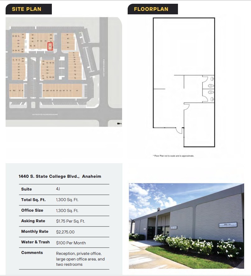 520 Newport Center Dr, Newport Beach, CA à louer Plan d’étage- Image 1 de 1