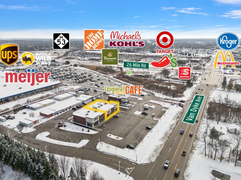 57336 Van Dyke Rd, Washington Twp, MI for lease - Building Photo - Image 2 of 3