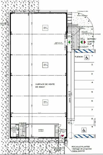 Retail in SAINT-MARTIN-D'HERES for lease - Floor Plan - Image 1 of 1