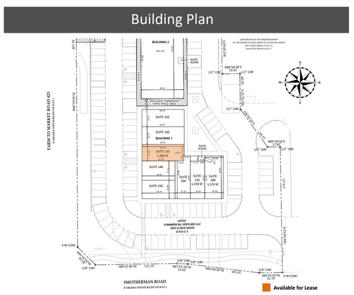 25691 Smotherman Rd, Frisco, TX à louer - Plan de site - Image 3 de 3