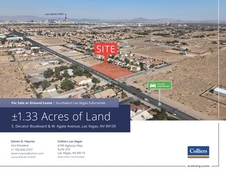 Plus de détails pour S. Decatur Boulevard, Las Vegas, NV - Terrain à vendre
