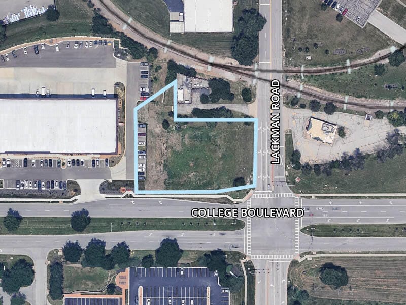 NWC of College Blvd & Lackman Rd blvd, Lenexa, KS for sale Primary Photo- Image 1 of 2