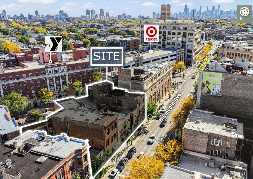 3327-35 North Lincoln Avenue, Chicago portefeuille de 2 propriétés à vendre sur LoopNet.ca - Photo du bâtiment - Image 1 de 4