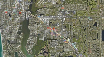 3181 Bayshore Dr, Naples, FL - Aerial map view