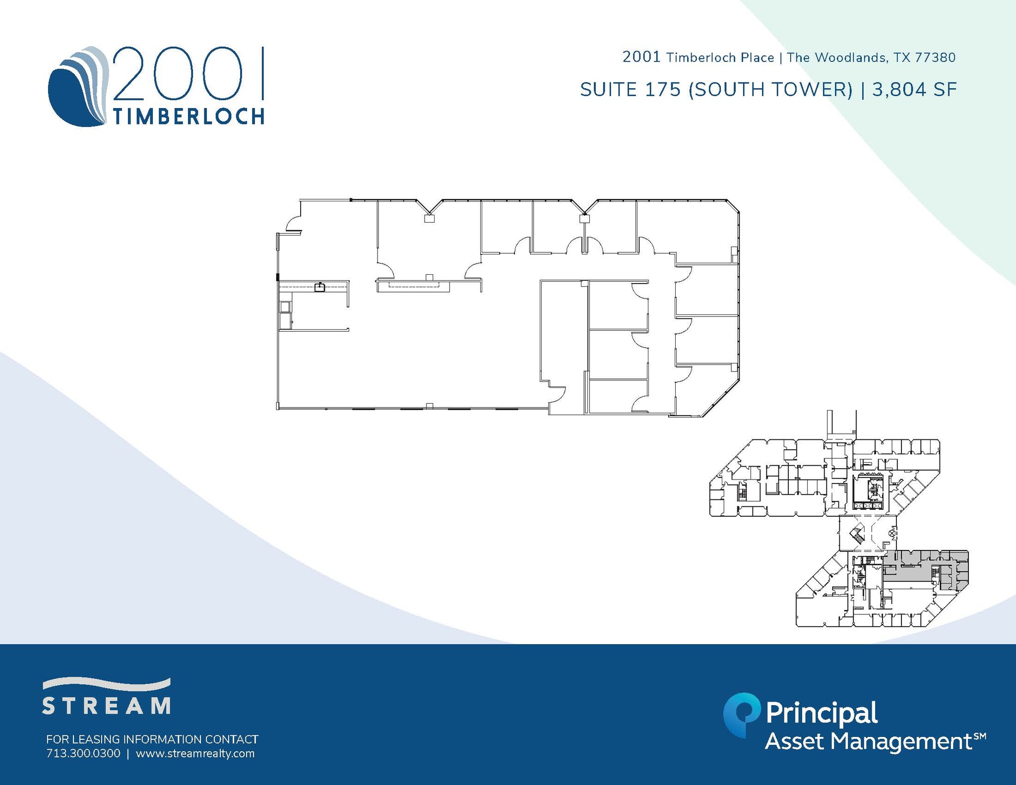 2001 Timberloch Pl, The Woodlands, TX à louer Plan d  tage- Image 1 de 2