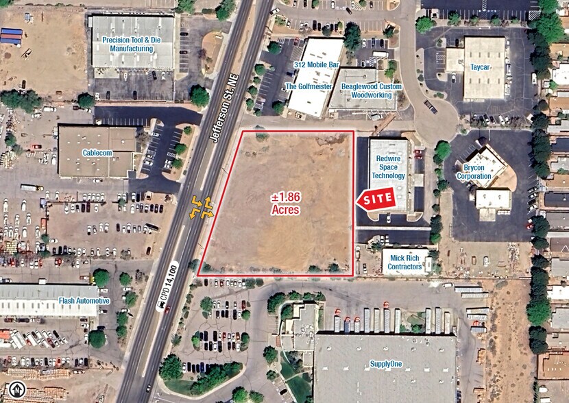 8400 Jefferson St, Albuquerque, NM à vendre - Photo du bâtiment - Image 3 de 8