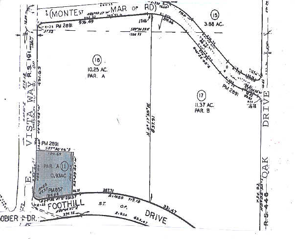 1211 E Vista Way, Vista, CA à louer - Plan cadastral - Image 2 de 8