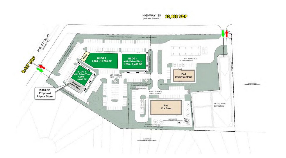 TX-195 & Sun City Blvd, Georgetown, TX à louer - Photo du bâtiment - Image 2 de 13