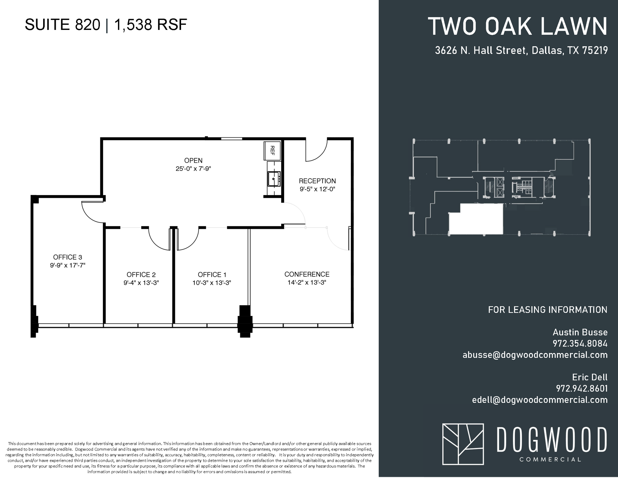 3626 N Hall St, Dallas, TX for lease Floor Plan- Image 1 of 5