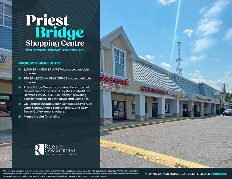 2203-2211 Defense Hwy, Crofton, MD à louer - Photo du bâtiment - Image 2 de 12