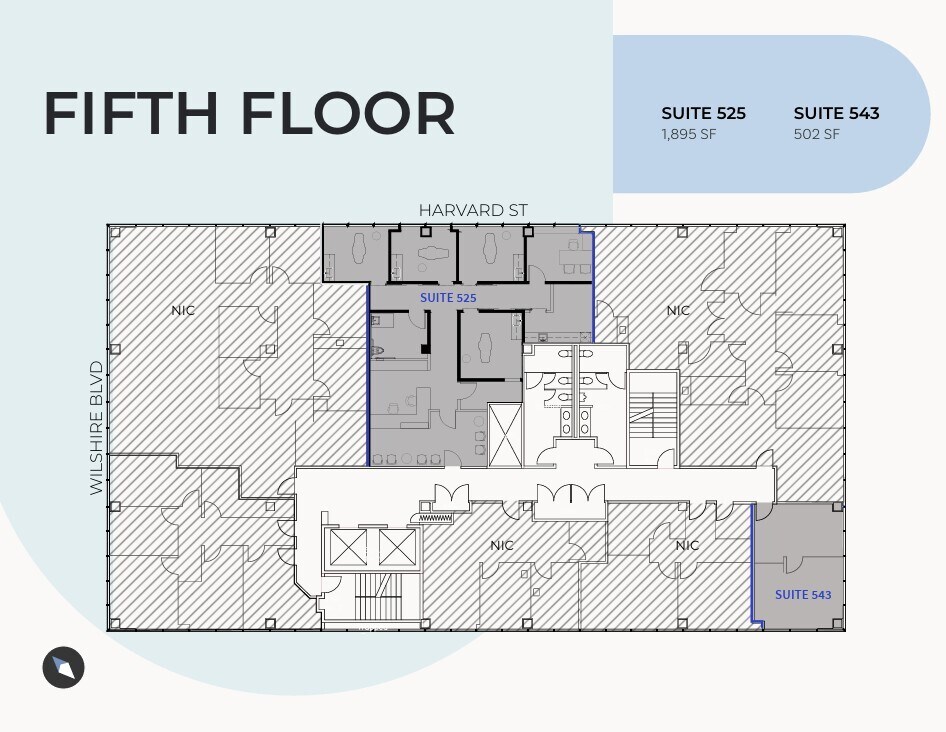 2730 Wilshire Blvd, Santa Monica, CA for lease Floor Plan- Image 1 of 1
