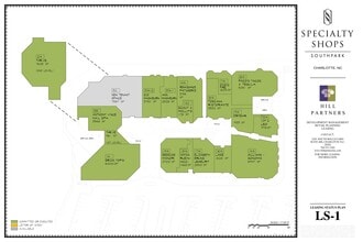 6401 Carnegie Blvd, Charlotte, NC for lease Site Plan- Image 1 of 1
