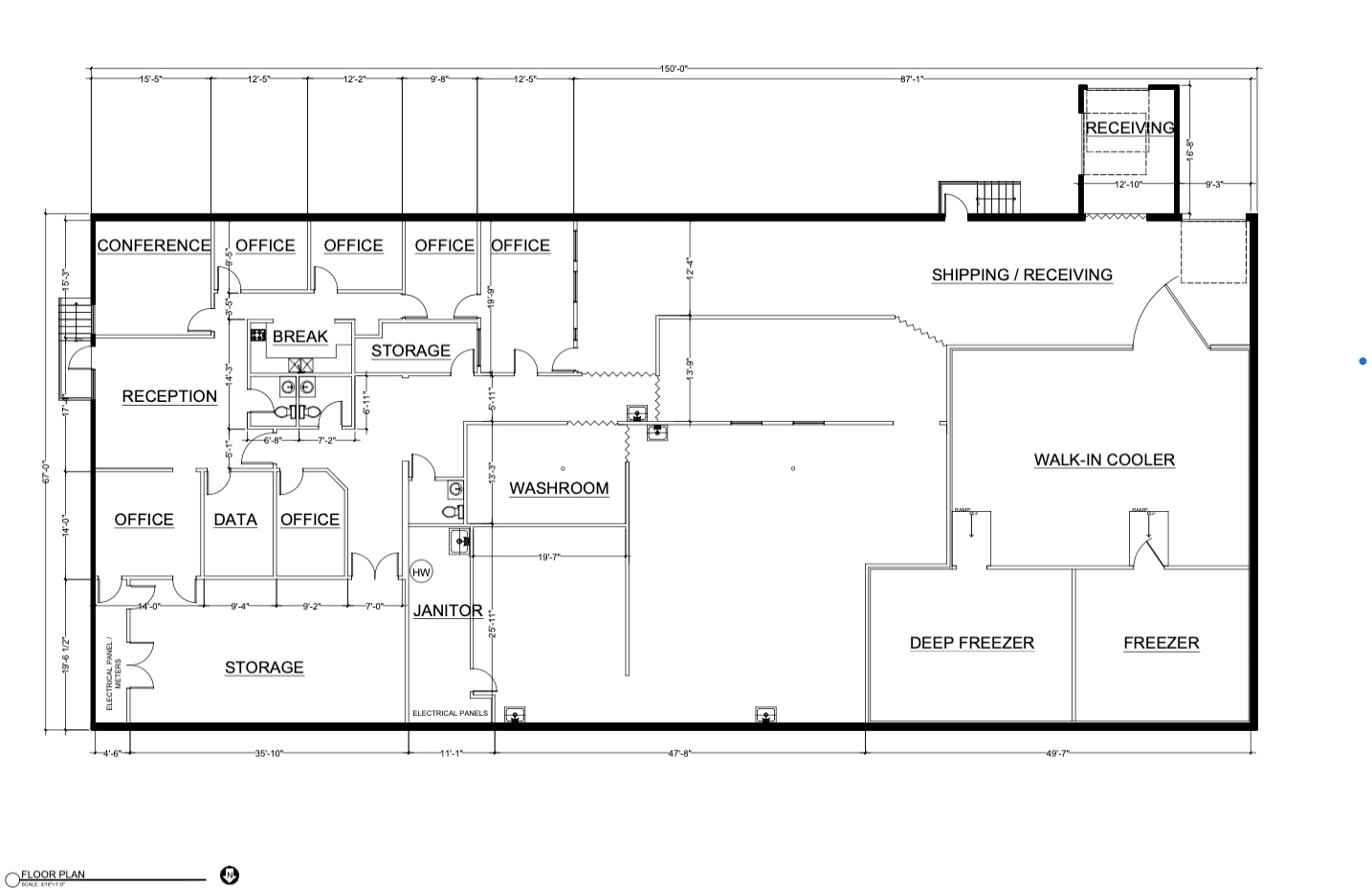 9019 Governors Row, Dallas, TX à louer Plan d’étage- Image 1 de 1