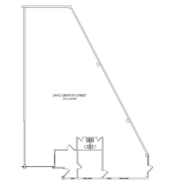 14444-14452 Griffith St, San Leandro, CA à louer Plan d  tage- Image 1 de 1