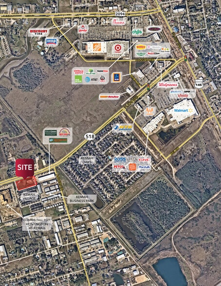 0 FM 518, Kemah, TX à vendre - Aérien - Image 2 de 4