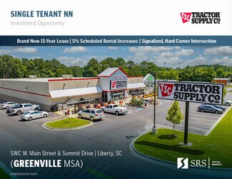 Plus de détails pour SWC W. Main Street & Summit Drive, Liberty, SC - Commerce de détail à vendre