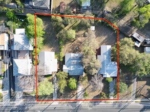 205-209 Woodward St, Austin, TX - Aérien  Vue de la carte - Image1