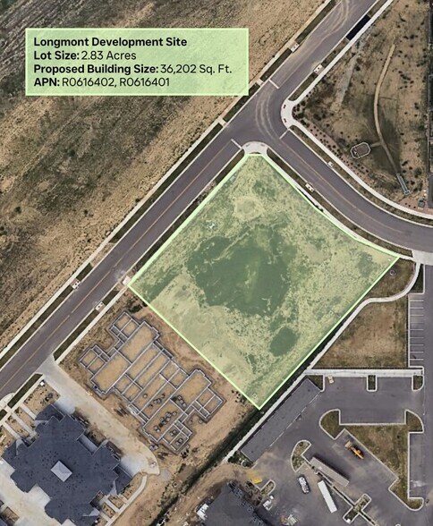 1800 Cowles Ave, Longmont, CO à vendre - Plan cadastral - Image 2 de 5