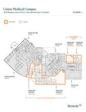1625 Medical Center Pt, Colorado Springs, CO for lease Floor Plan- Image 2 of 2