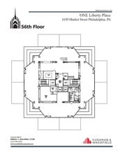 1650 Market St, Philadelphia, PA for lease Floor Plan- Image 1 of 1
