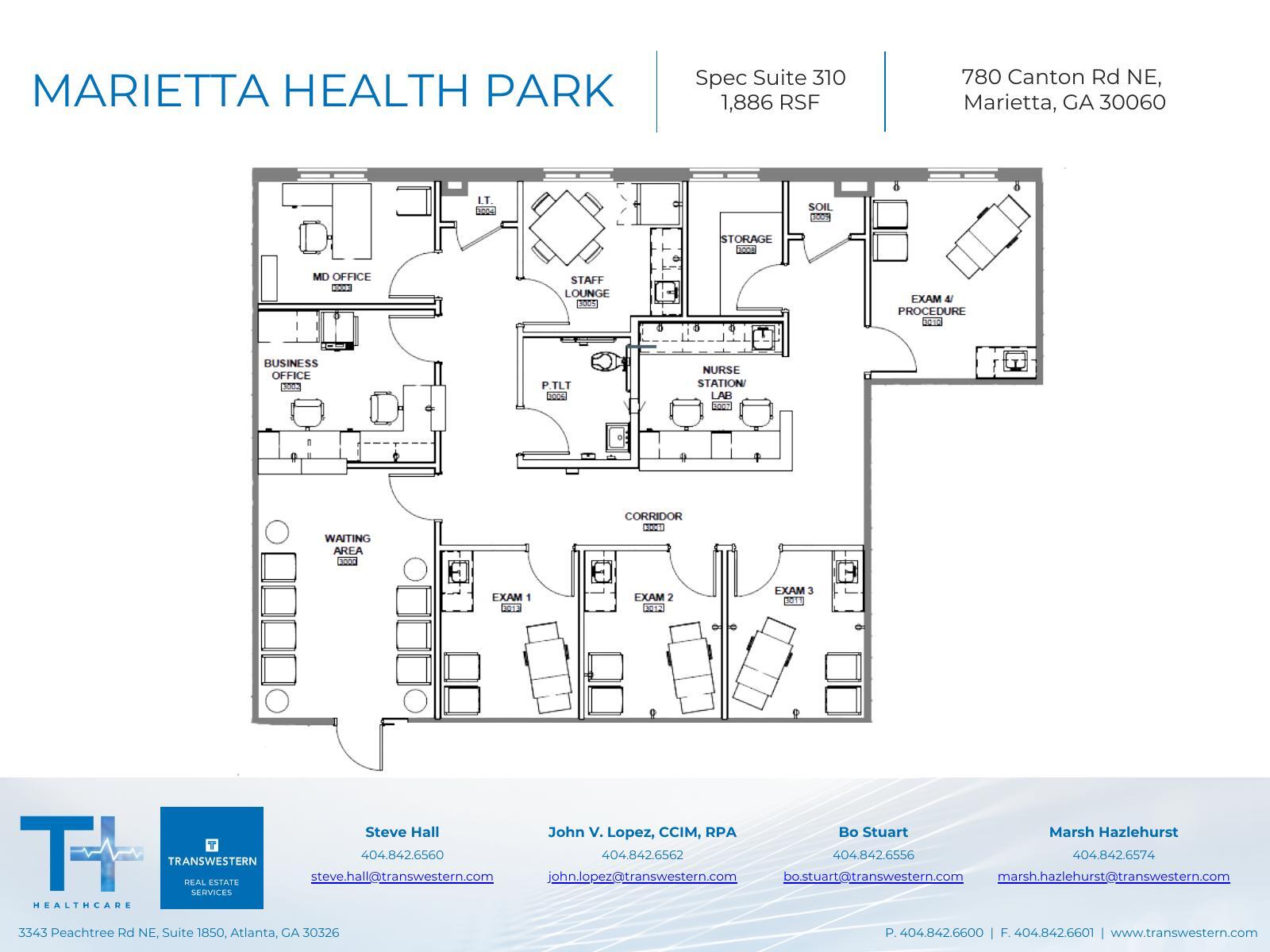 780 Canton Rd NE, Marietta, GA for lease Floor Plan- Image 1 of 1