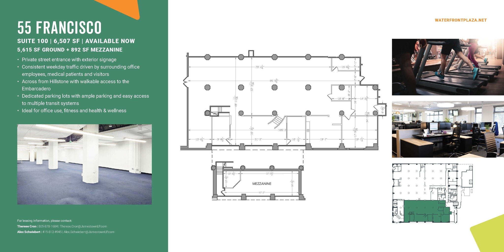 55 Francisco St, San Francisco, CA for lease Floor Plan- Image 1 of 6