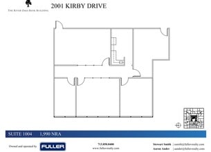 2001 Kirby Dr, Houston, TX for lease Floor Plan- Image 1 of 1