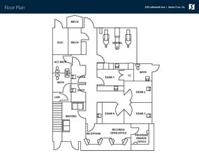 216-220 Leibrandt Ave, Santa Cruz, CA for lease Floor Plan- Image 2 of 2