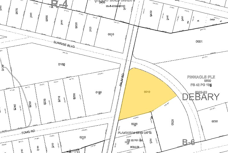 Palm Rd & Sunrise Blvd, Debary, FL à vendre - Plan cadastral - Image 2 de 2