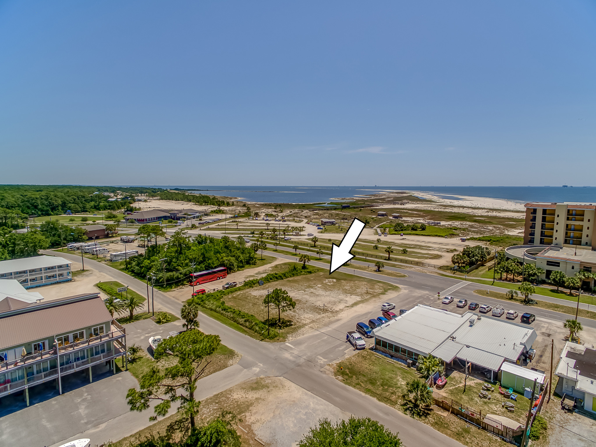 1522 Bienville Blvd, Dauphin Island, AL for sale Aerial- Image 1 of 1