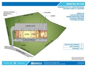 1200 Sathers Dr, Pittston, PA for lease Site Plan- Image 2 of 4