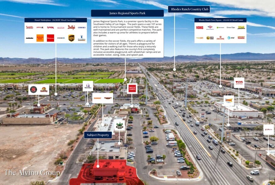 7204 S Durango Dr, Las Vegas, NV à vendre - Photo du bâtiment - Image 3 de 8